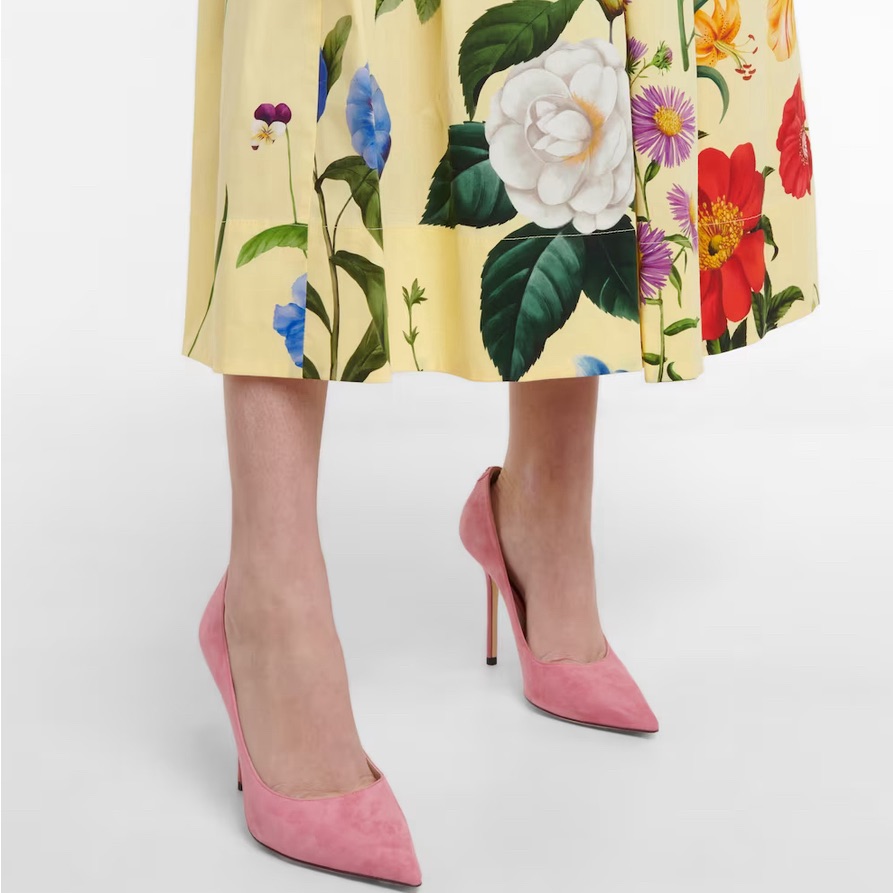 Jimmy Choo Love Suede Pumps Pink Shades